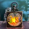 Santa Christmas Portable Lantern Christmas Tree Christmas Hanging Lamp  Bedroom Decor