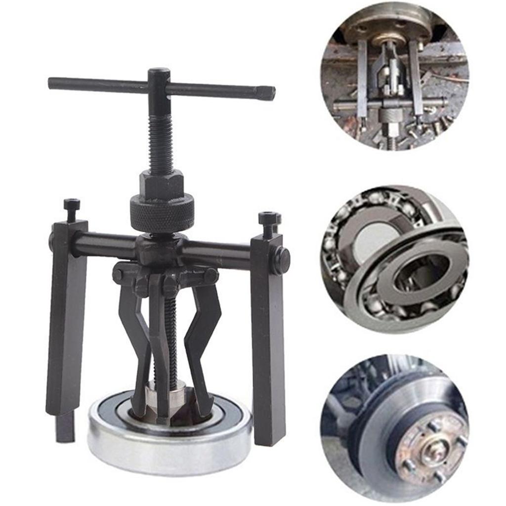 Auto Removal Tool Wheel Inner Bearing Puller Three-Claw Bearing Puller Tool Gear Puller Car Repair Inner Shaft Removal Tool