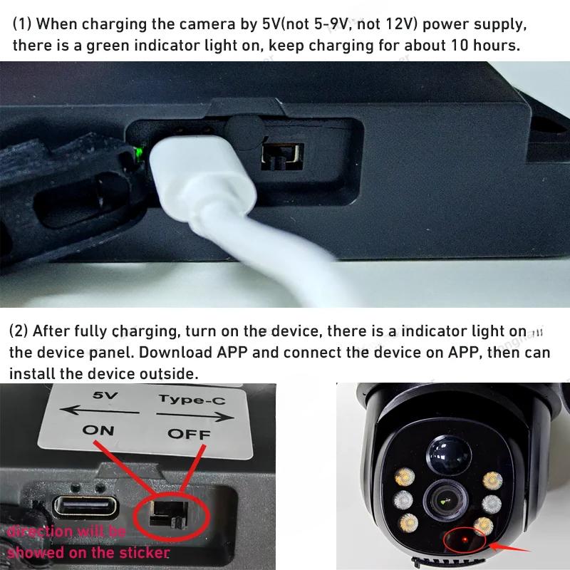 LS VISION 8-мегапиксельная WiFi-мультиобъективная 3-экранная солнечная панель с питанием от 360-градусной беспроводной PTZ-камерой наблюдения 4K V380 Pro наружная охранная 4G-камера на солнечных батареях