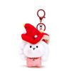Fluffy Mushroom Bag Pendant PP Cotton Rabbit Elf Keychain Mushroom Rabbit Elf Charm  Home Decor