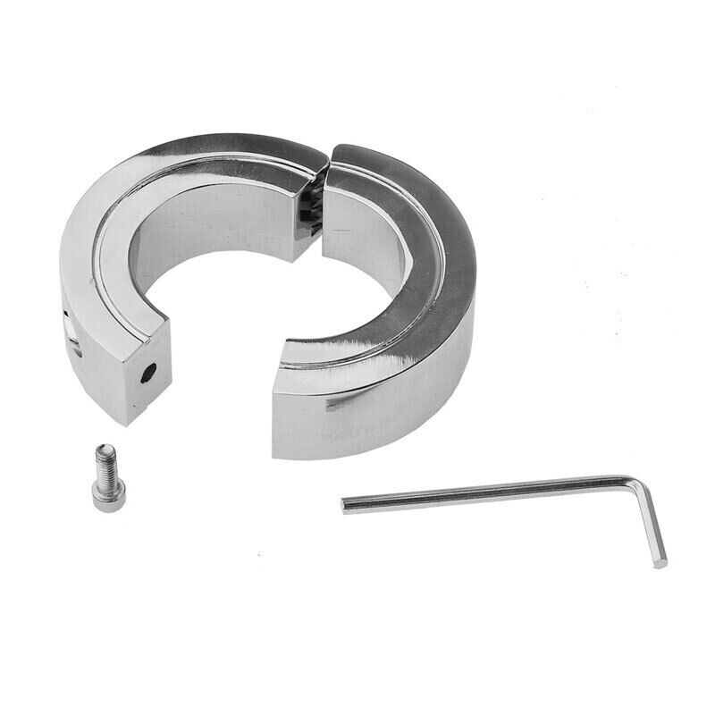 БДСМ большой сверхмощный мужской мяч мошонки носилки тренировочное устройство для пениса металлический замок бондаж кольцо на член задержка эякуляции секс-игрушка