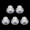 5 Pcs 45mm Plastic Pads Fish Breeding and Durable Rotating Suction Cups Isolation Box Accessories