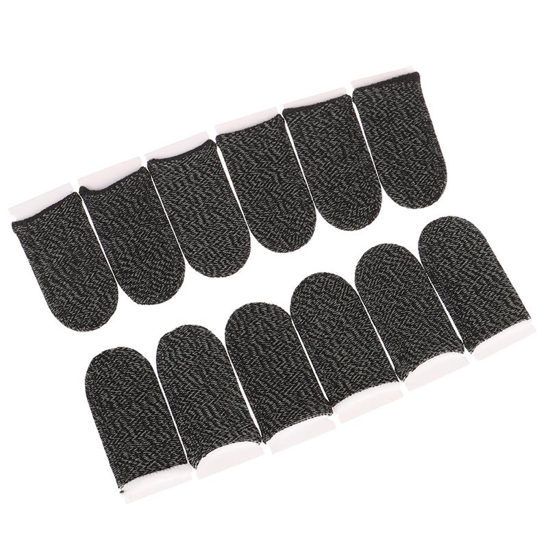 6 шт., защищенные от пота перчатки для мобильных игр, сенсорный экран, большие пальцы, рукава для пальцев