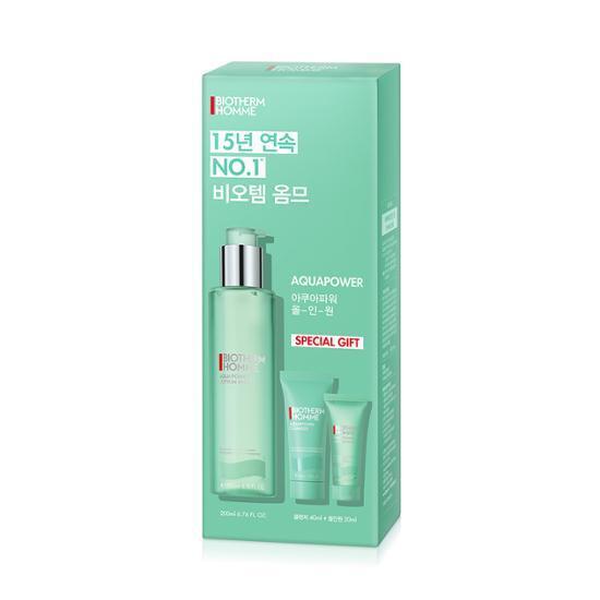Biotherm Набор Homme Aqua Power All-in-One (Очищающее средство 40 мл + «Все в одном» 20 мл)