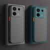 For Xiaomi Redmi Note 13 Pro 4G Note13 Translucent Matte Case for Redmi Note 13 Pro+plus 12Pro 12s Shockproof Silicone + Hard PC Back Cover Shell
