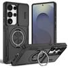 Магнитный чехол-бампер прочный, с кольцом-держателем, для Samsung Galaxy A17 5G A16 A15 A56 A36 A26 S26 Plus S24 S25 Ultra S22 S23