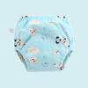 Baby Cotton Gauze Diapers Washable Training Pants Reusable Infant Nappy Cloth Diaper 6layers