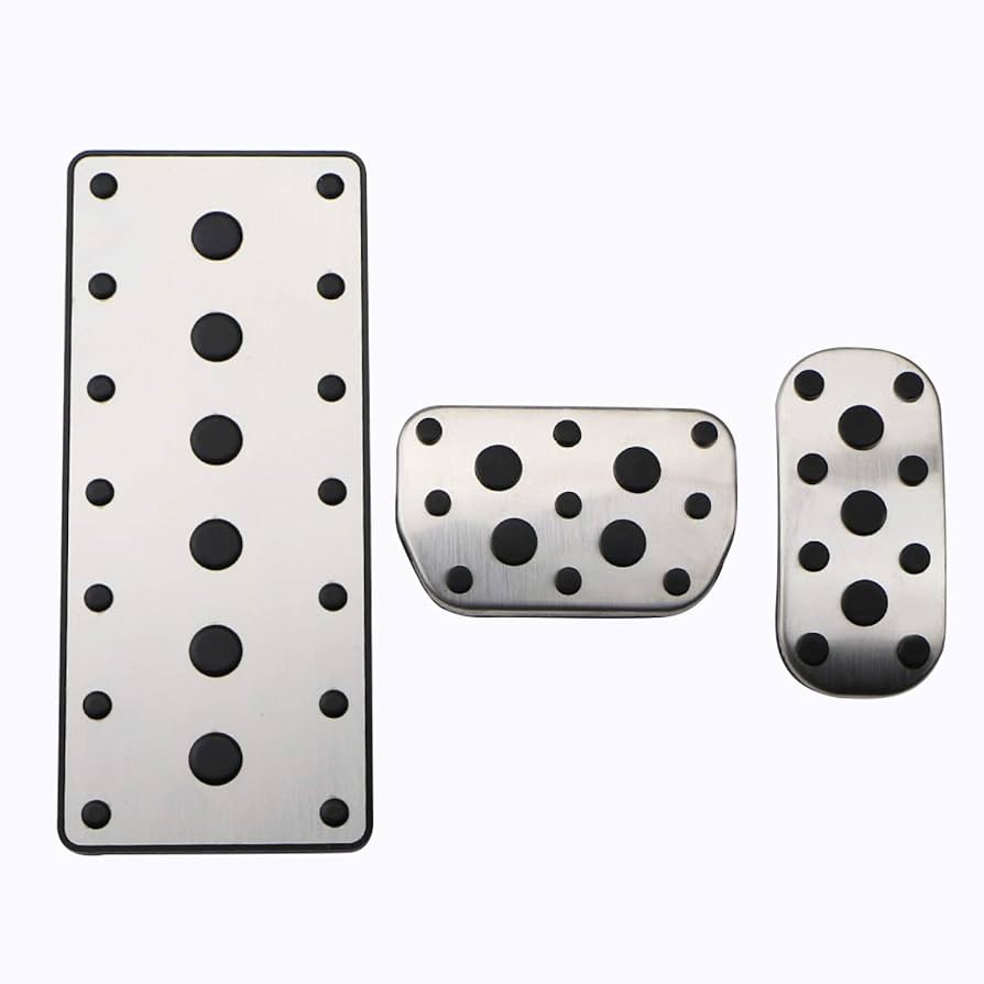 For Toyota C-HR AX20 -2024 Car Foot Pedals Stainless MT Steel Rest Brake Accelerator Tray Pad Interior Acessories Parts.