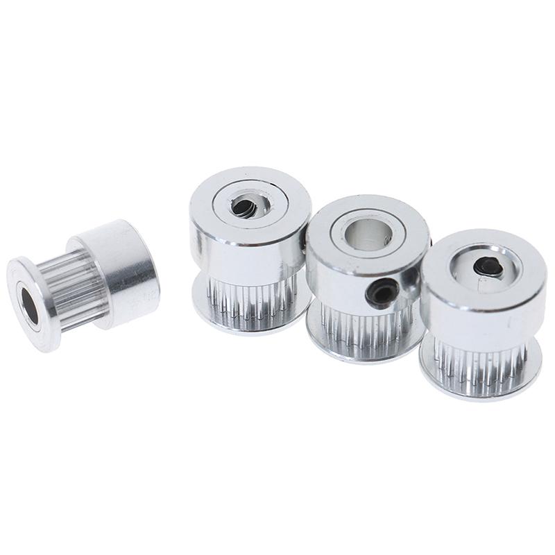2Pcs 16T/20T Gt2 Timing Pulley 5/6.35/8Mm Bore For Belt Reprap 3D Printer Ppart