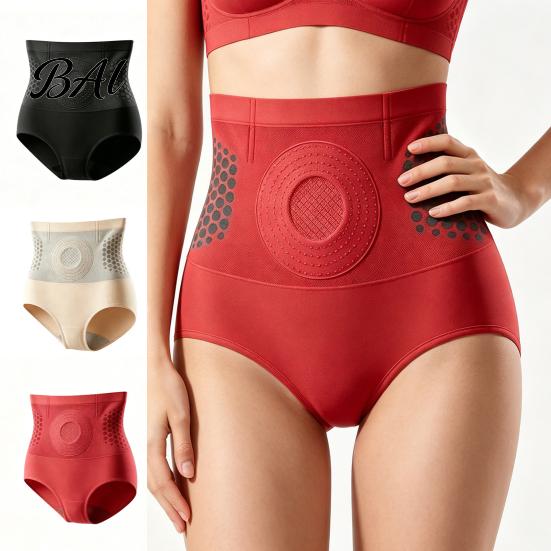 Abdomen Compression Panties High Waist Shapewear Tummy Control for Women, Women Underwear Seamless Honeycomb Design Butt Lifting Body Shaper