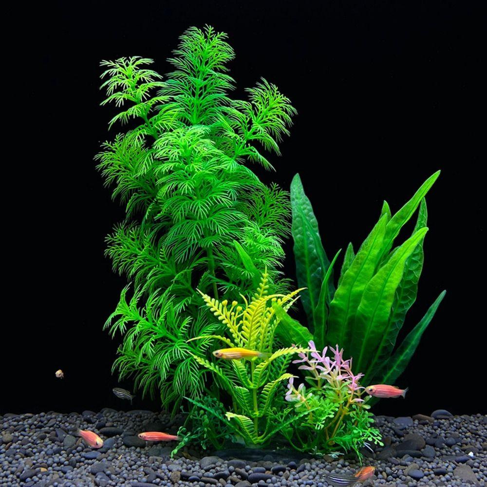 Lifelike Aquatic Plants Fake Artificial Water Grass Fake Water Weeds Underwater Plants Fish Tank