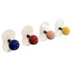 Wall Mount Dopamine Adhesive Hooks Heavy Duty Towel Hanger Colorful Bathroom Adhesive Wall Hook