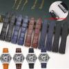 19 мм 20 мм Для Cartier Roadster W6206018 W6206017 Нейлоновый ремешок для часов Мужской Холст Быстрый Металлический адаптер Кожа коровы Аксессуары ремешка для часов