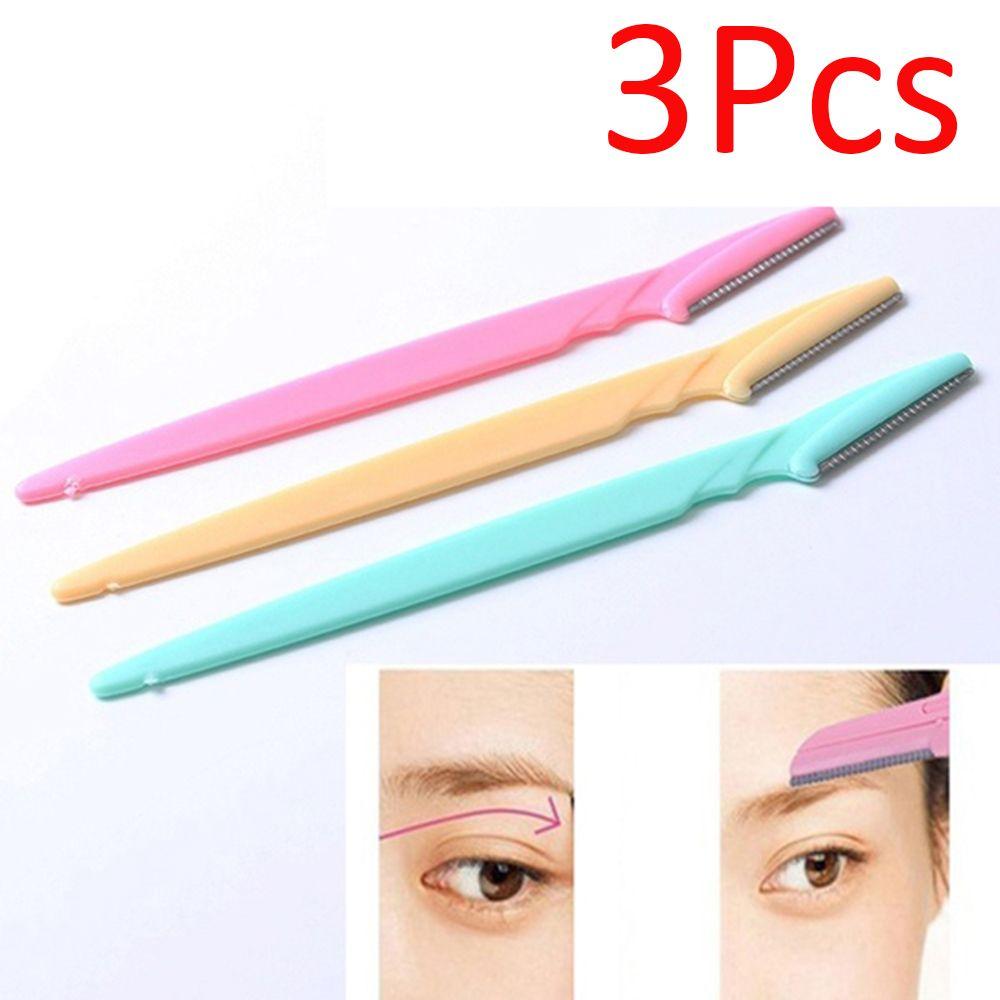 Бритва Инструмент для удаления волос Инструмент для макияжа Придание формы бровям Машинка для бровей Лезвия для бровей Бритва