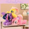 Pony My Little Plush Toy Adorable Cartoon Girl Cuddly Holiday Doll Birthday Gift