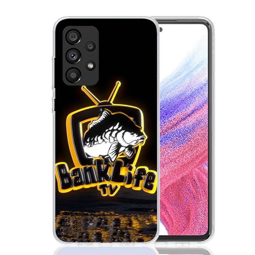 Nash Fishing Art Case Phone Cover for Samsung Galaxy A17 A16 A15 A14 A13 A56 A55 A54 A53 A36 A35 A34 A33 A26 A25 A24 A23 A05S Ga