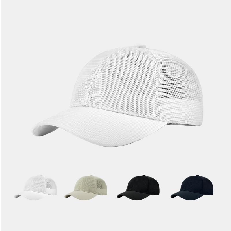 Unisex Breathable Mesh Baseball Cap Sun Protection Outdoor Sports Hat Adjustable Fit