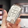 TPU Car Key Case Cover for Korean Ssang Yong Key Case For SsangYong Kyron 2 Sanka Actyon Korando Tivoli Remote Key Case Cover