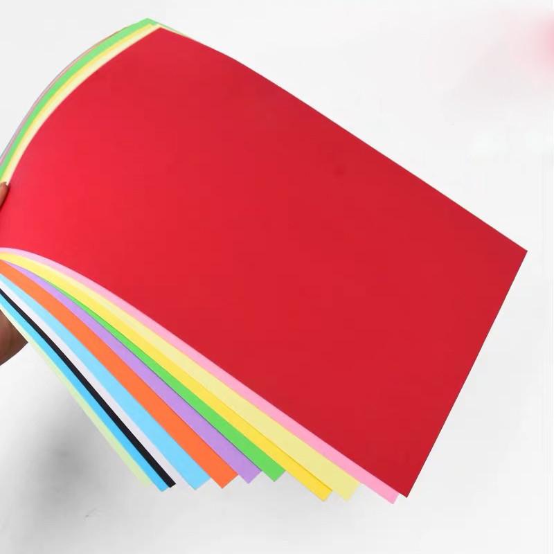 Цветная бумага для творчества формат А4 100 листов