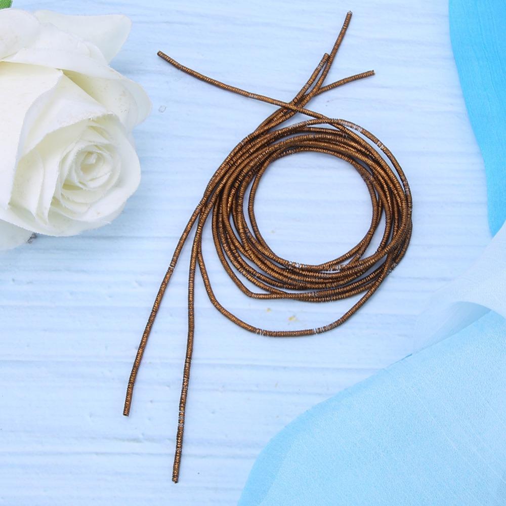 Fine Metallic Embroidery Wire Hand Sewing Metallic Embroidery Thread Beading Wire For Embroidery