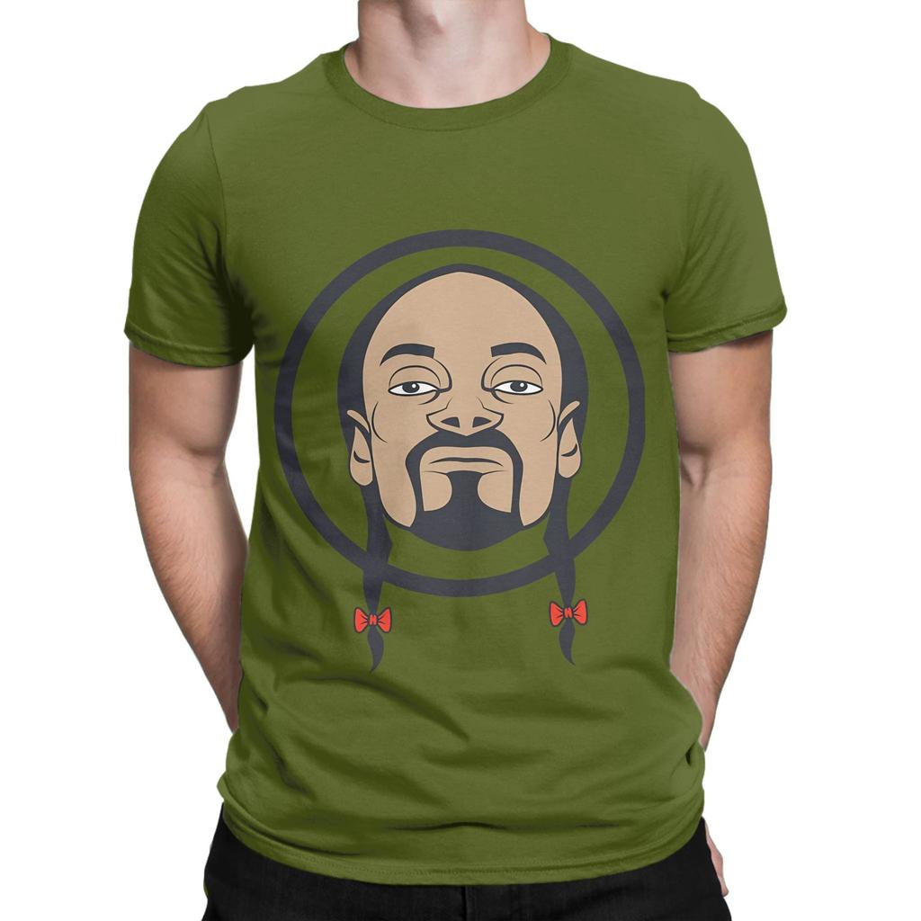 Я знаю, ты смотришь на меня Графическая футболка 100% хлопок Топы Snoop Dogg Футболки для унисекс