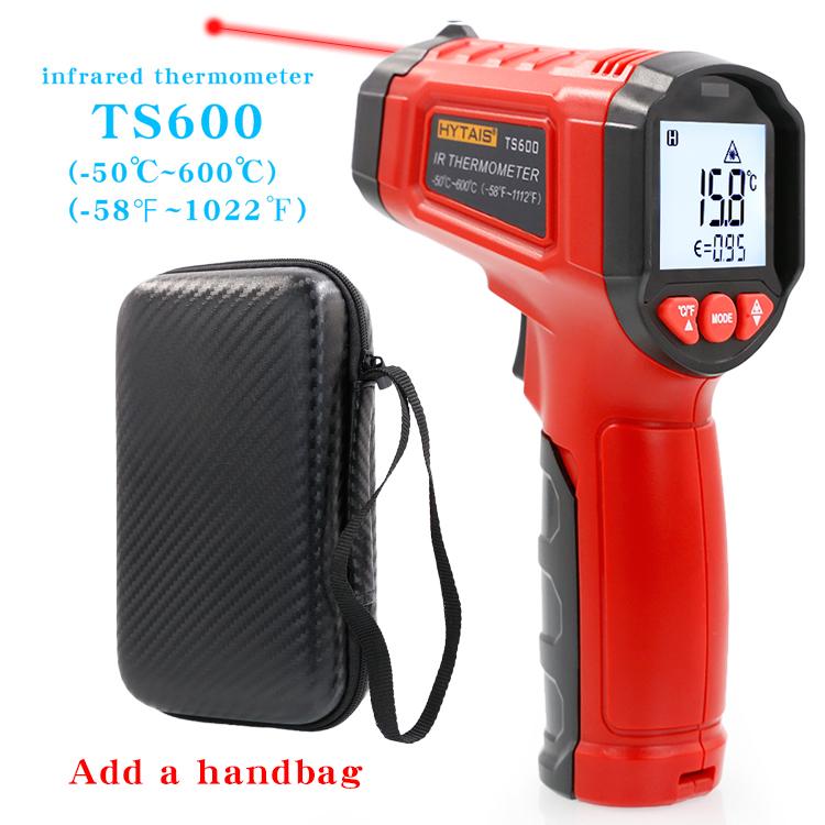 TS600 Инфракрасный бесконтактный термометр HYTAIS Ручной промышленный высокоточный электронный измеритель температуры TS380