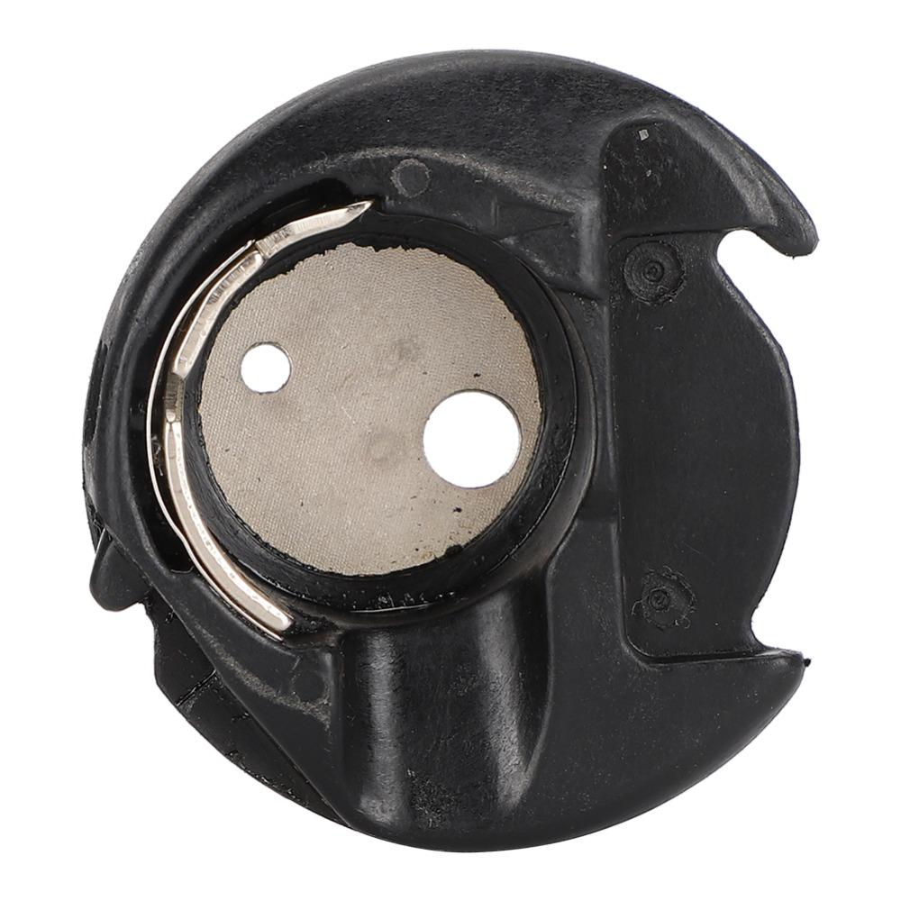 Многофункциональная крышка шпули Черный пластик, Железный крючок Катушкодержатель Вращающийся крючок Вращающийся катушкодержатель Швейная машина Аксессуар