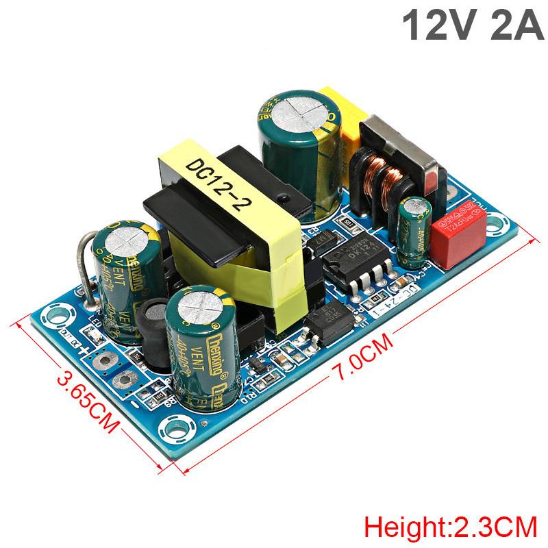 AC-DC 220V К 5V 12V 19V 24V 36V 48V 60V Плата блока питания 1A 2A 3A 4A 5A 6A 7A 8A 9A 13A 17A Импульсный блок питания с низким уровнем пульсаций Голая плата