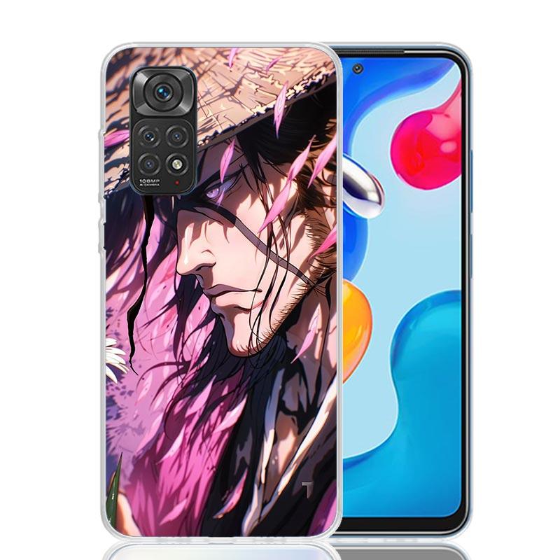 Чехол для телефона Bleach Кёраку Сюнсуй для Xiaomi Redmi Note 15 14 13 12S 12 Pro Plus 11S 11E 11 11T 10S 10 Искусство Мягкий Чехол с Рисунком Re