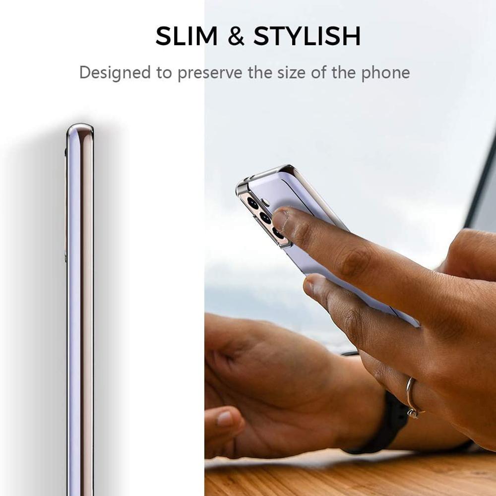 Ультратонкий прозрачный чехол для Samsung Galaxy S21 FE S22 S23 S24 fe S25 Plus S25 Ultra 5G S8 S9 S10 S20 Note 10 20 Чехол Fundas