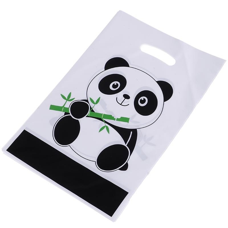 10 подарочных пакетов с пандой