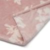 Francfranc WARMY Flower Blanket (Single, Pink, 2025 Model)