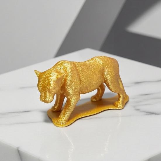 Фигурка Пантеры 3D Дикий Принт Коллекционная Реалистичная Модель Животного Настольное Украшение