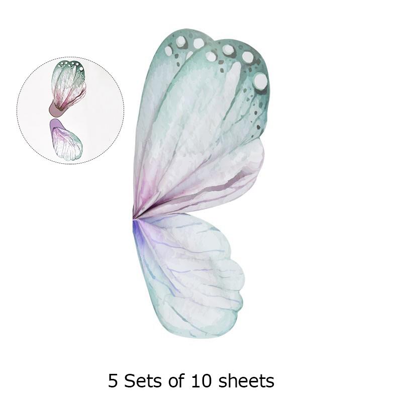 Оберточная бумага для моделирования цветов Netflix Оберточная бумага для букета с крыльями бабочки