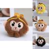 Charming Monkey Plush Toy Sun Wukong Keychain Adorable Decor Soft Pp Cotton Material