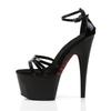 Summer fashion women's shoes hate sky high crystal shoes 17CM super high heel sandals banquet trend shoes