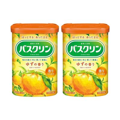 BATHCLIN Порошковые добавки для ванны Юзу 600 г 2 упаковки Уход за кожей