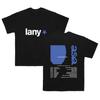 Мужская уличная мода LANY A Beautiful Blur Collection Футболка Мерч Фан-мерч Мужская одежда Женская одежда Принт Футболка с коротким рукавом