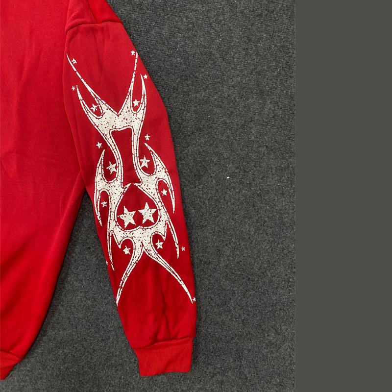 Европейская и американская Y2K ретро толстовка с капюшоном на молнии в уличном хип-хоп стиле