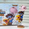 BN Фигурка Q Digimon Adventure 25-й Юбилейная Версия Серия Сюрприз-бокс Памятные Игрушки для Украшения Рабочего Стола из Детства Mystery Box Подарки
