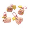 Charms Pink Pig Pendant Bag Pendant 3D Key Chain Sweet Cartoon Key Chain  Decoration