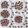 20 pcs Wooden Cat Shape Buttons 2 Holes Sewing Buttons Vintage Fish Buttons  Bags Hats