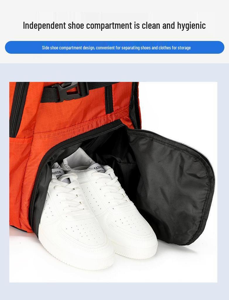 2025 Large-Capacity Water-Resistant Nylon Backpack for Outdoor Hiking, Travel, and Sports - Unisex