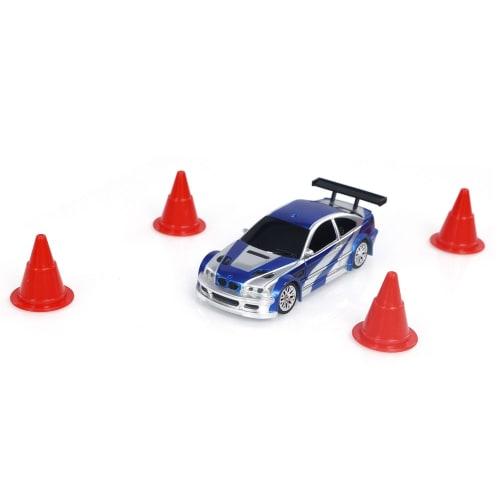 Wheelfun 1/43 RC Scale RTR Race Car Remote Control Drift 4WD Mini Light System RTR High Speed ??Four-Wheel Drive Racing Model Fully Proportional RC El