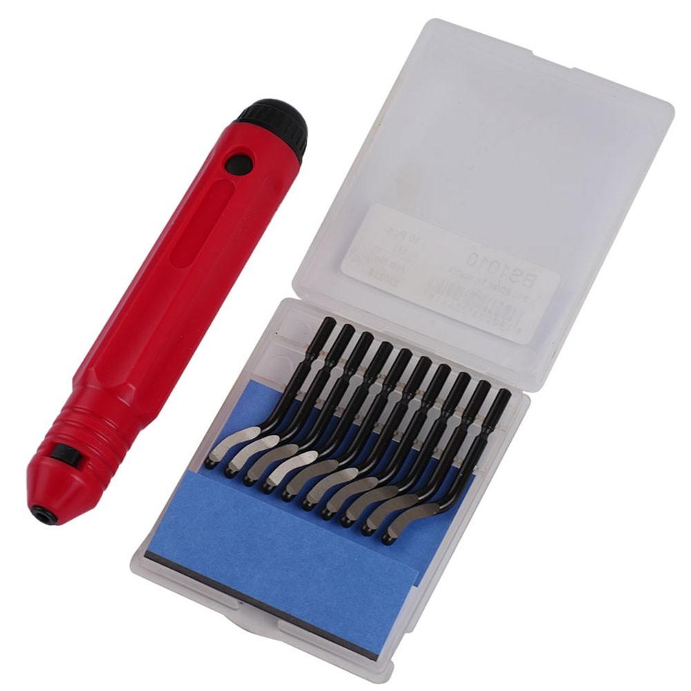 NB1100 Ручной режущий инструмент для удаления заусенцев с 10 вращающимися лезвиями для удаления заусенцев