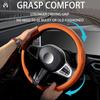 Подходит для чехлов на руль автомобиля Peugeot 206 207 308 308SW 508 3008 Rifter Partner e-3008 Автомобильные запчасти Все сезоны