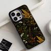 Чехол для телефона с изображением цветов и растений на весь экран Для IPhone 16 14 15 Plus 11 12 13 17 Pro Max Чехол Воздушно-мягкий Ударопрочный Чехлы Coque