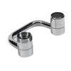 U Shaped Faucet Extender Zinc Zinc Alloy Faucet Nozzle Adapter Practical Rotating Spray Faucet  Bathroom