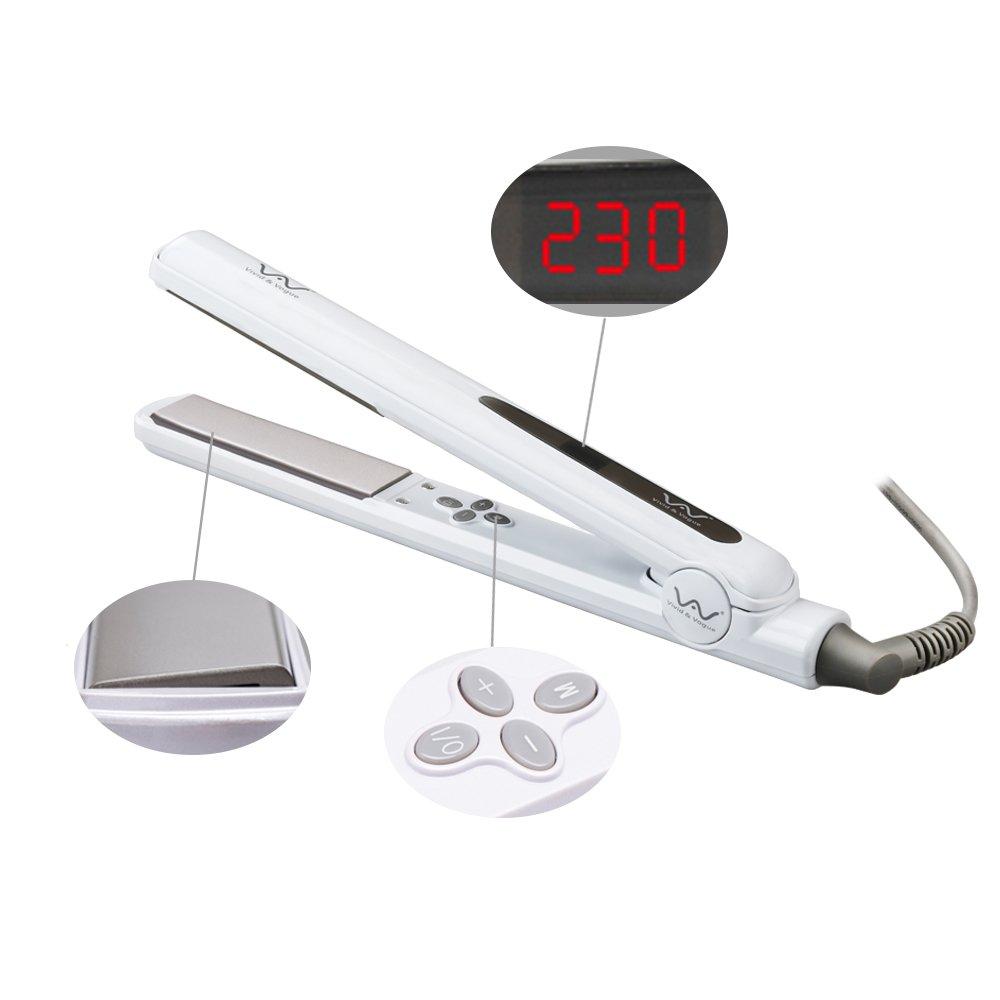 Профессиональные керамические выпрямители для волос, подходящие для регулируемых, подходящие для использования за рубежом, утюжок, плойка и завивка, для мужчин, 140-230 °C,