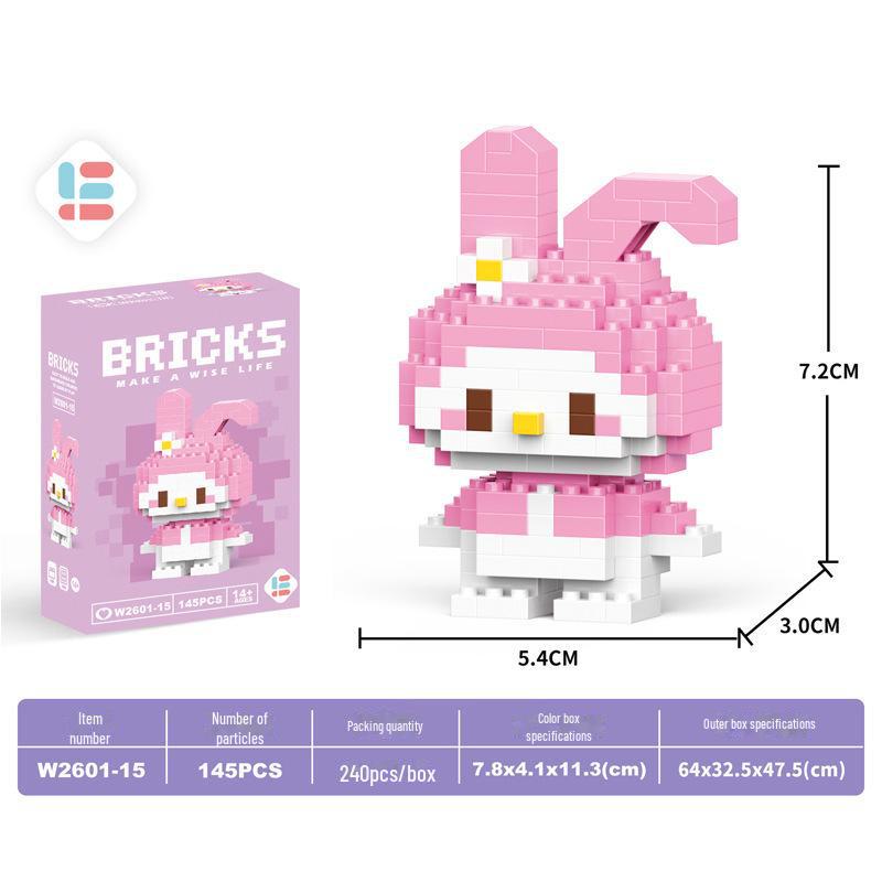 Строительные блоки из алмазных частиц «Китайский маджонг» Guochao — детский образовательный набор